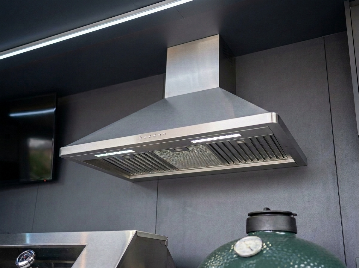 Inox afzuigkap